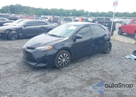2017 Toyota Corolla Le z USA, uszkodzony, nr VIN 2T1BURHE0HC886419